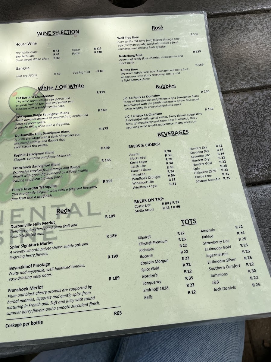 Menu Olive 'n Twist-6