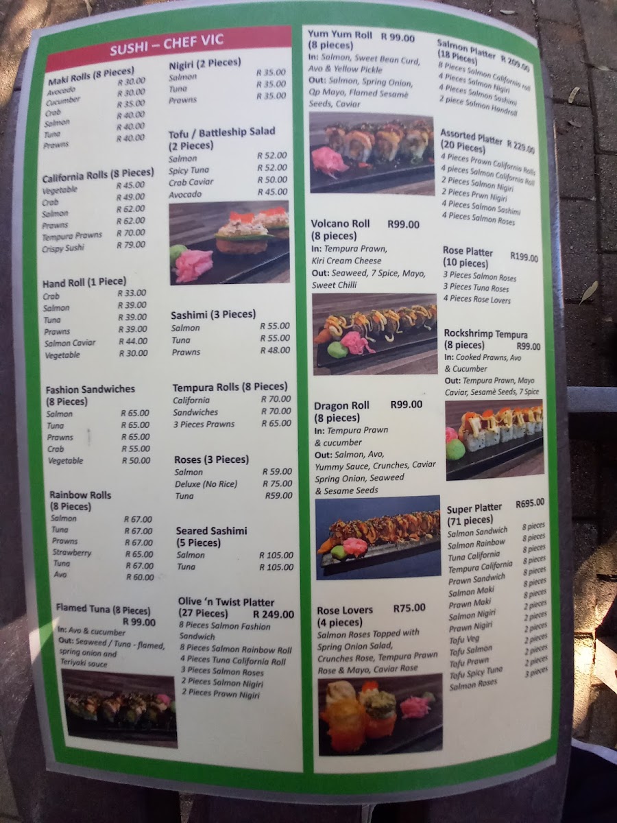 Menu Olive 'n Twist-7