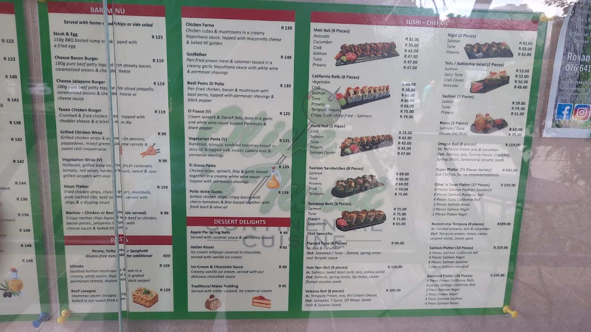 Menu Olive 'n Twist-8