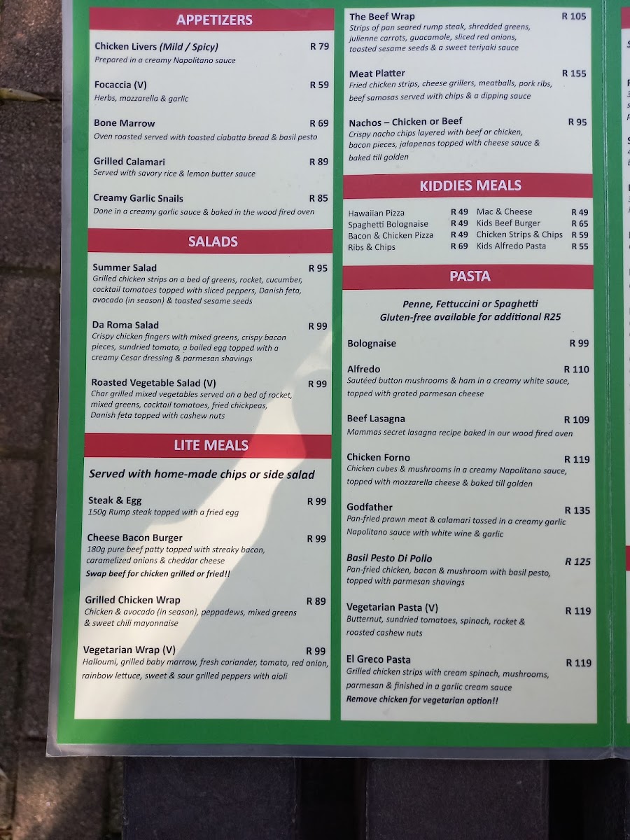 Menu Olive 'n Twist-9